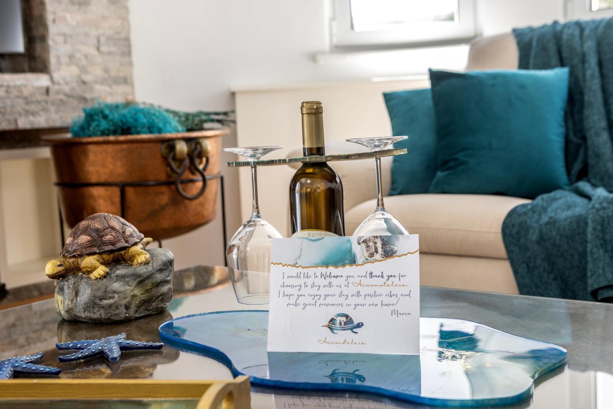 Accomoteleia Crystal Lagoon Villa プロタラス エクステリア 写真